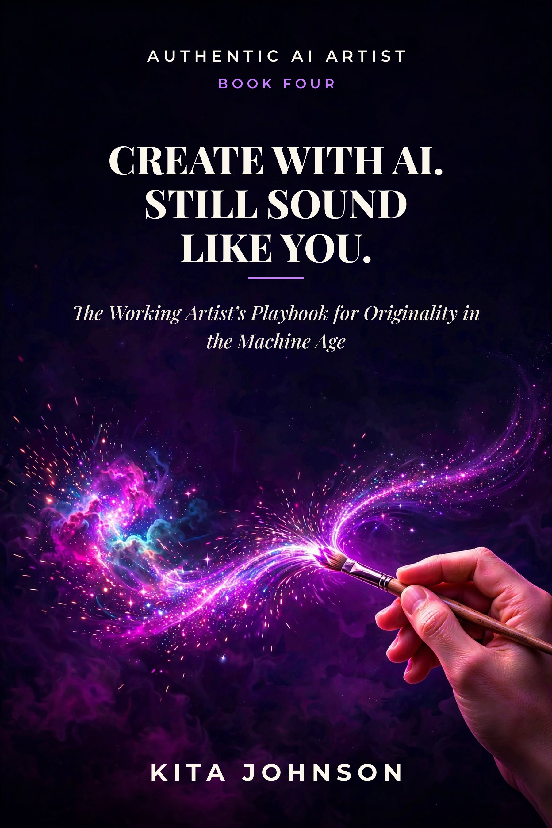 CREATE WITH AI. STILL SOUND LIKE YOU. book cover